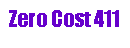 Text Box: Zero Cost 411 